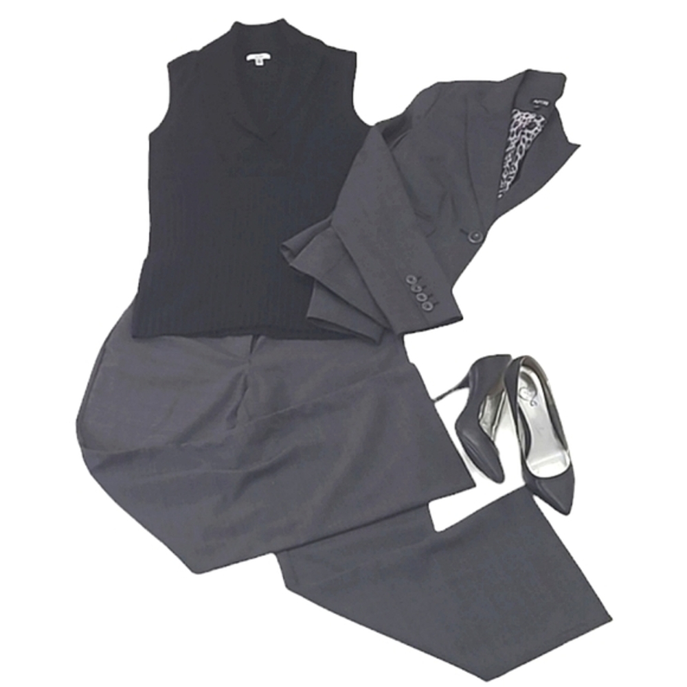 Cache Ribbed Sweater Vest Shawl Collar Knit Texture Sleeveless Pullover Cardigan